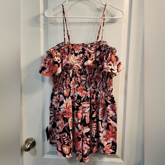 NWT Lulus Floral Romper Size XL - Picture 6 of 6